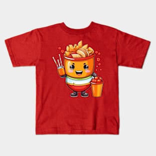 kawaii  junk food T-Shirt cute  funny Kids T-Shirt